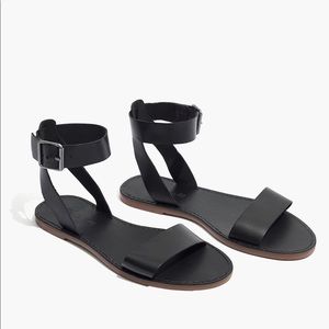 Size 7.5 The Boardwalk Ankle-Strap Sandal Madewell
